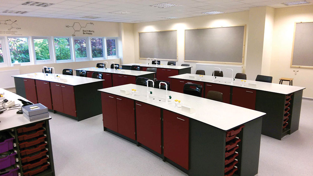 science classroom wing solution